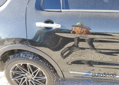 2015 Ford Explorer Limited z USA, uszkodzony, nr VIN 1FM5K8F89FGA10811